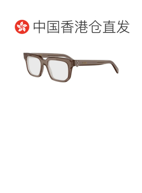 香港直邮CELINE 女士眼镜 CL50176I048 SS2026 白色 全框平光镜