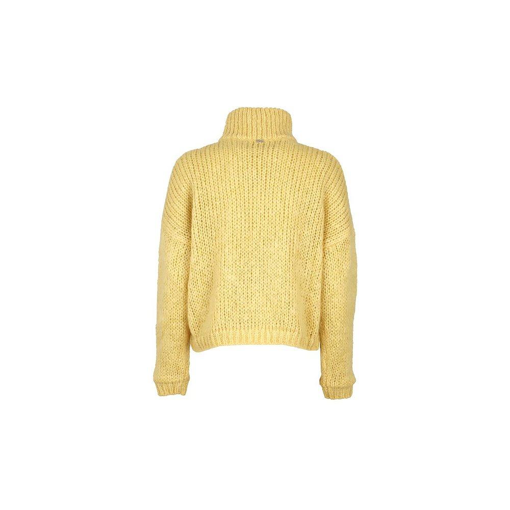 香港直邮HERNO 女士针织衫 MC00024DR730073020 AW2023 黄色 - 图0