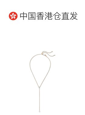 自营｜Swarovski施华洛世奇项链Y形白色镀玫瑰金色调 5539007镀金