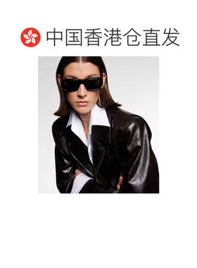 香港直邮Saint Laurent 圣罗兰 女士 SL 徽标矩形太阳眼镜