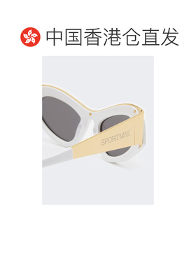 香港直邮SPORTMAX 女士太阳镜 2522806027002 SS2025 白色 SPORTM