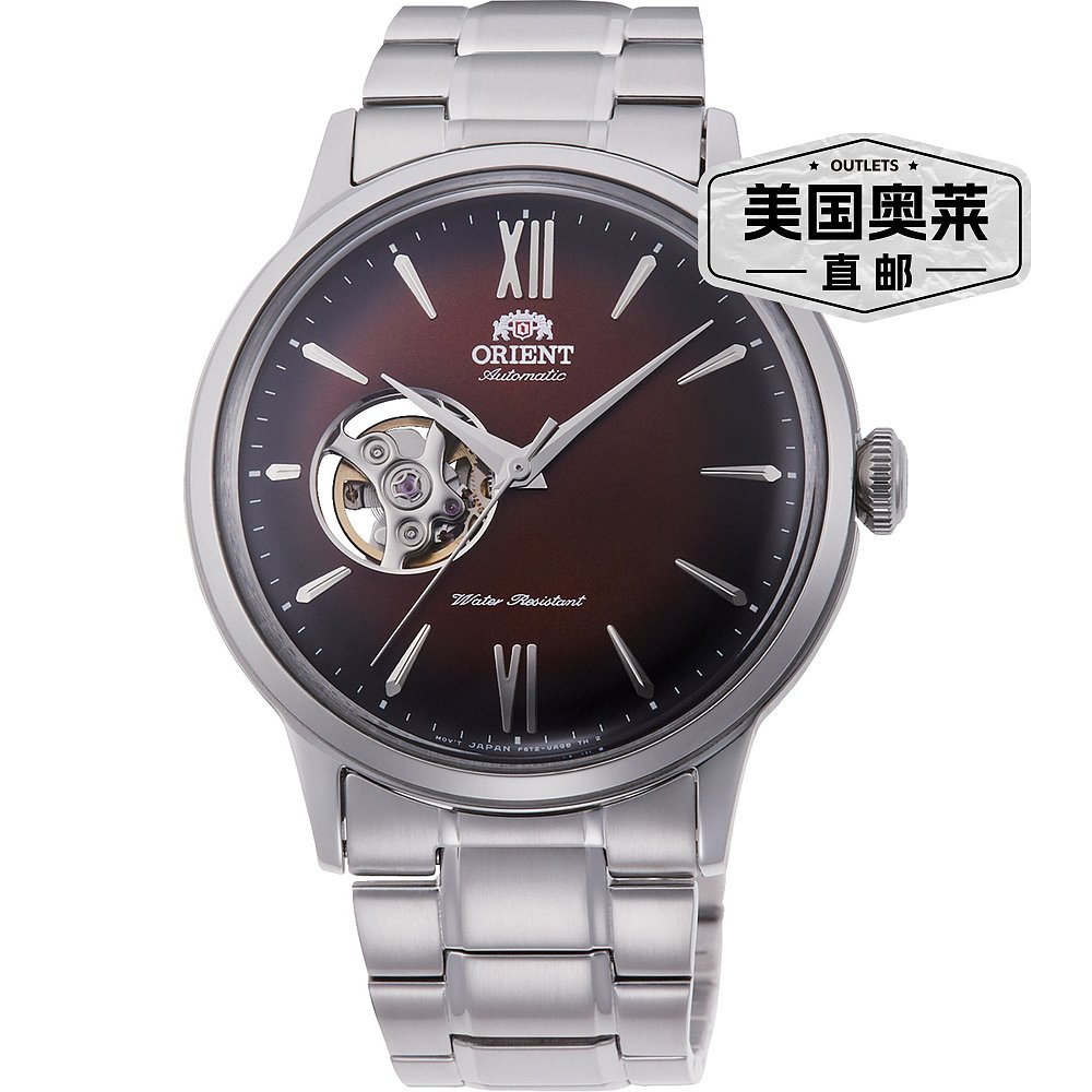 Orient Men's RA-AG0027Y10B Classic Bambino 41mm Manual-Wind-图0