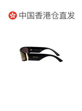 1h可退 香港直邮Jimmy Choo 周仰杰 女士 INJECTATE 黑色太阳眼镜