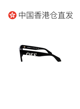 香港直邮off-white 女士 光泽黑色醋纤太阳眼镜 OW10341007