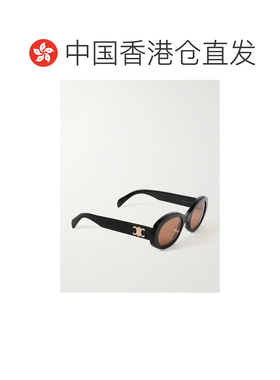 香港直邮Celine 思琳 女士 Triomphe 椭圆框醋纤太阳眼镜 CL40194