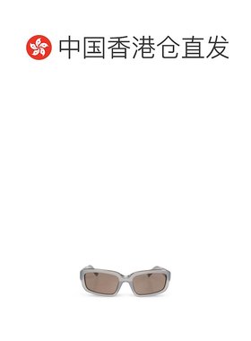 香港直邮JACQUEMUS 女士眼镜 JAC64C4SUN SS2025 灰色 矩形太阳镜