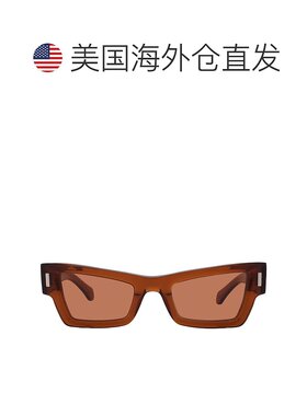 自营salvatore ferragamoFerragamo Brown Cat Eye Ladies Sungla