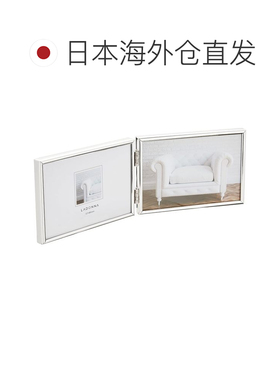 日本直邮LADONNA 银色 L 型横向相框 x 2 SK1-SDY