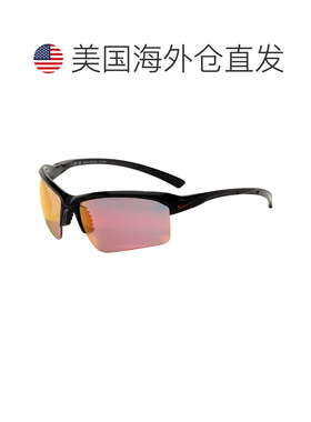 自营Nike Men's 70 mm Black Sunglasses - black 美国奥莱直发