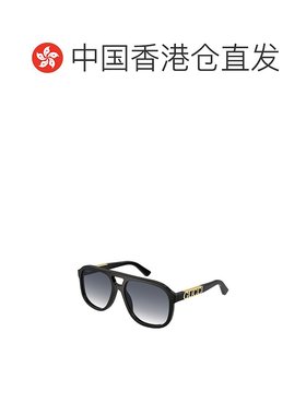 香港直邮GUCCI 男士太阳镜 GG1188S002 CO 古驰 徽标太阳镜灰色