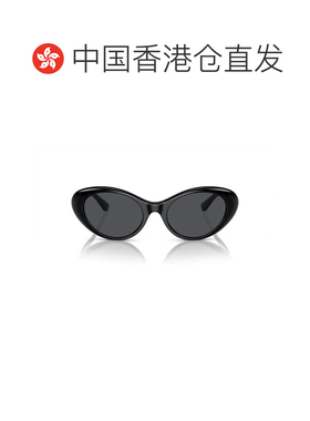 1h可退 香港直邮VERSACE 女士太阳镜 VE4455UGB187 AW2025 黑色 l
