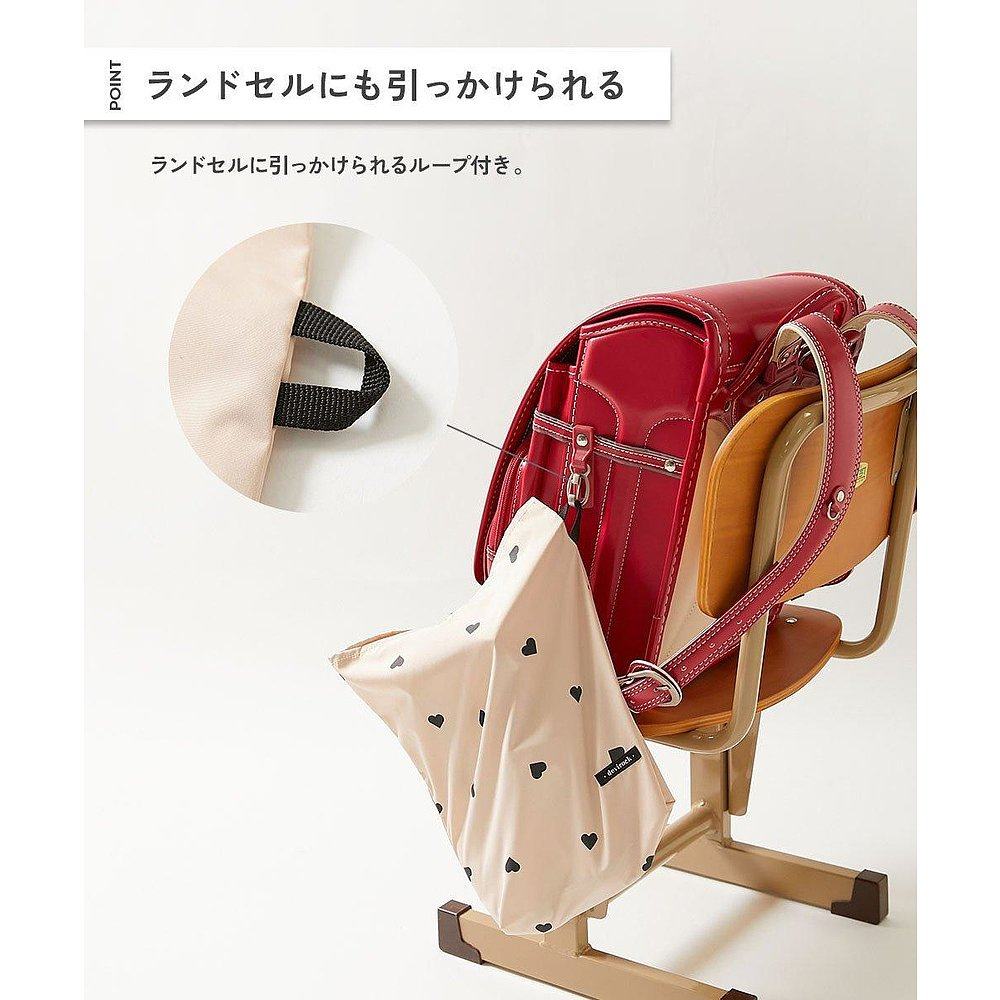 1h可退 日本直邮devirock 爱心图案鞋包 儿童服饰 女童 学生书包 - 图2