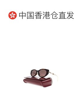 香港直邮GUCCI 女士太阳镜 840007J07402323 CO 棕色 Cat-eye sha