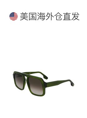 自营Victoria Beckham Acetate Women's Sunglasses - green 美国