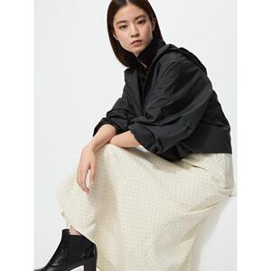 日潮跑腿UNIQLO优衣库 美人鱼波点半身裙 485715