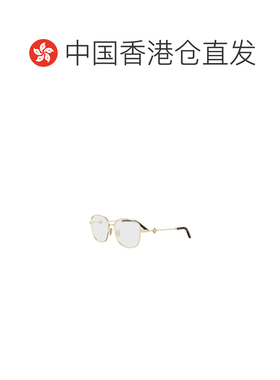 香港直邮FENDI 女士眼镜 FE50151U030 AW2026 白色 几何框平光镜