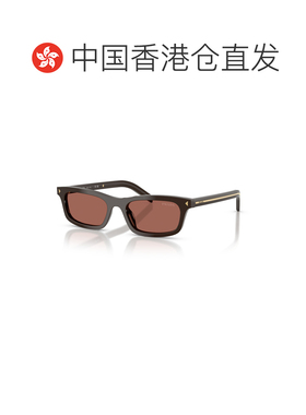 1h可退 香港直邮PRADA 女士眼镜 PRD05S27I20W SS2026 棕色 全框