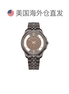 自营Kenneth Cole Men's Classic mm Quartz Watch - brown 美国