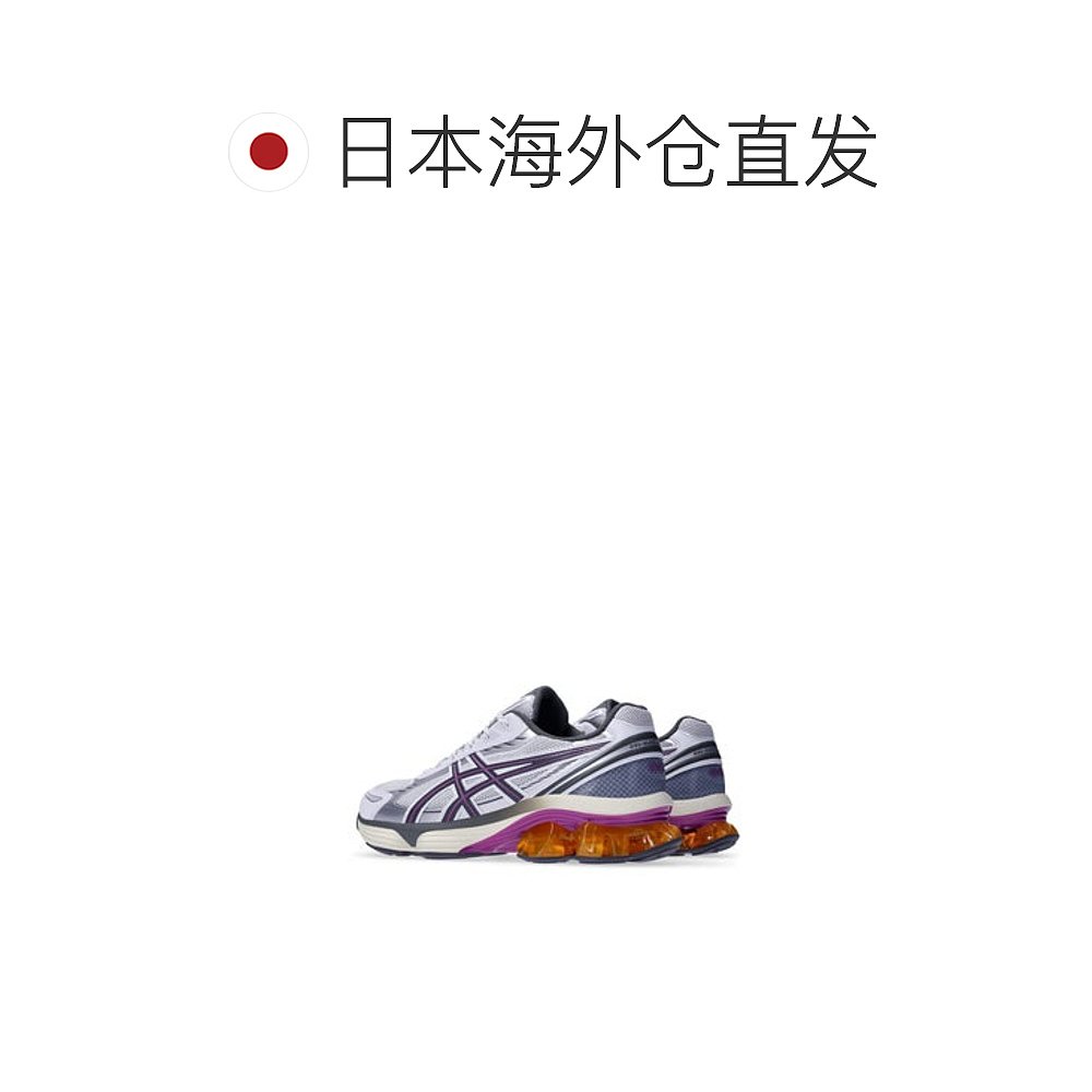 日本直邮ASICS GEL-KINETIC FLUENT 运动鞋 1203A591 白色/松露灰 - 图1