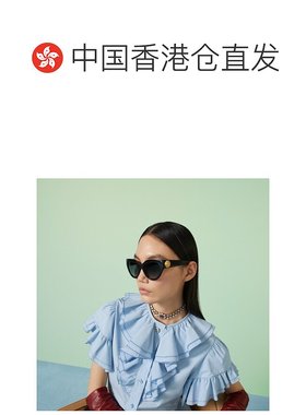 香港直邮GUCCI 女士眼镜 755247J07401012 SS2024 黑色古驰