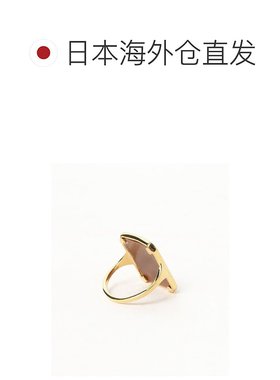 1h可退 日本直邮ALIITA 女士 独特幽灵造型 手工贝壳浮雕戒指 644