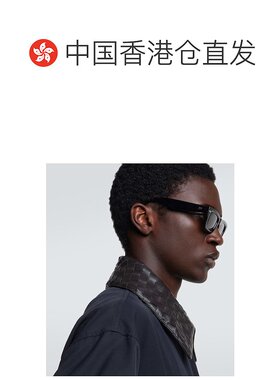 1h可退 香港直邮Bottega Veneta 葆蝶家 男士 Dizzy 矩形太阳眼镜