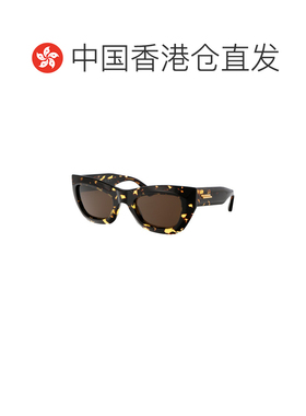 1h可退 香港直邮Bottega Veneta 葆蝶家 女士 玳瑁色太阳镜 BV125