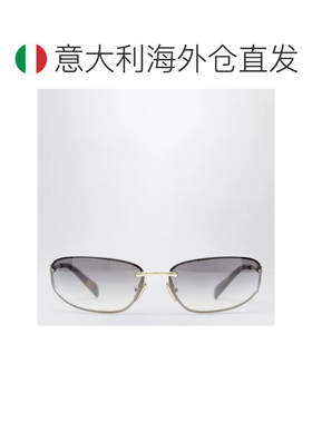 欧洲直邮MIU MIU 女士太阳镜 0MUA50SMETZVN30C SS2026 银色