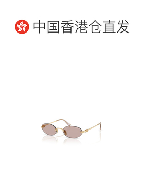 1h可退 香港直邮MIU MIU 女士眼镜 MUA54S5AK20I CO 花色 徽标太