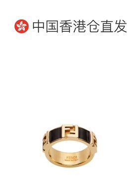 香港直邮FENDI 女士戒指 8AK895TL9F0A1F SS2025 金色 Brass ring