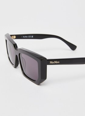 MAX MARA 男士眼镜 4801105606001 SS2025 紫色 猫眼太阳镜