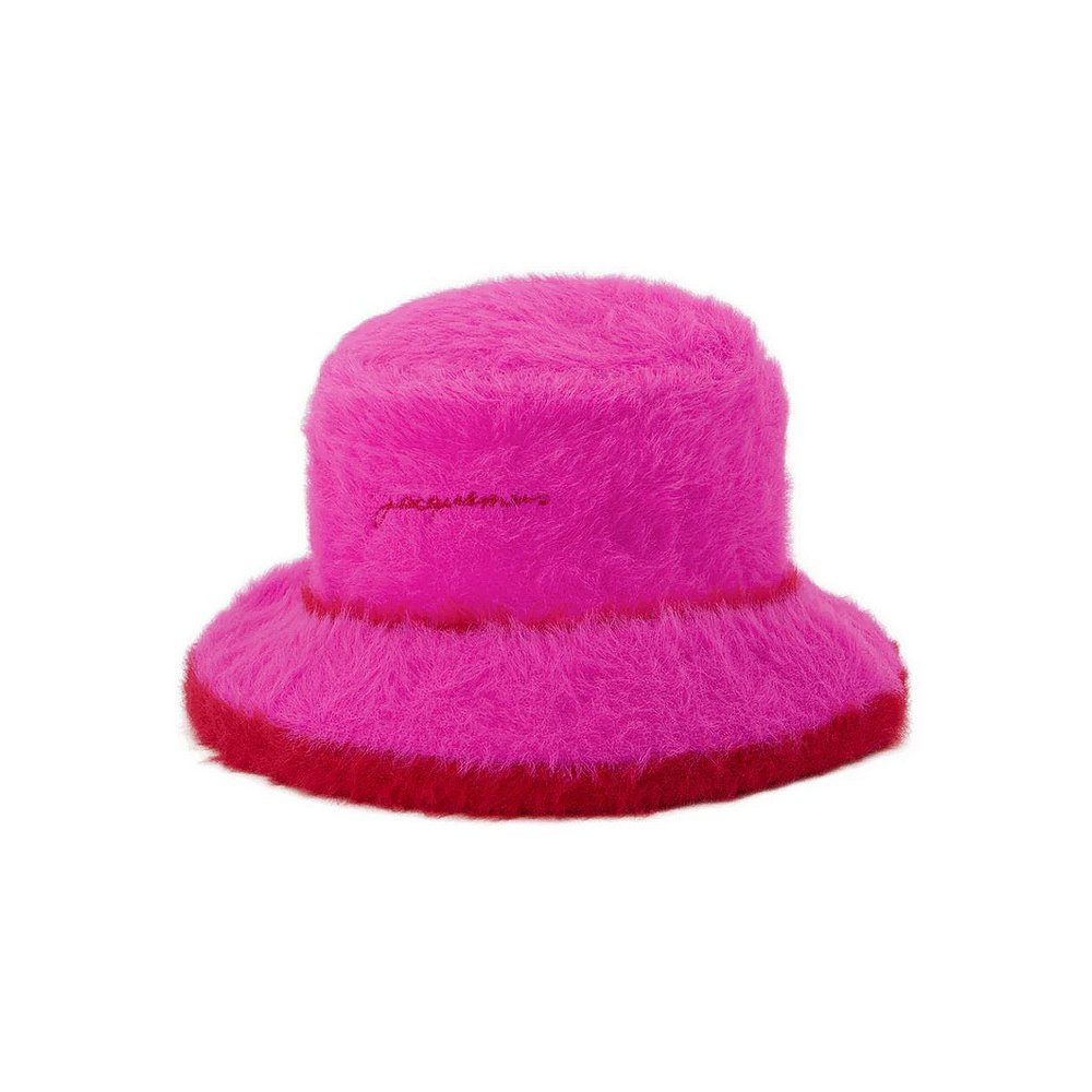 1h可退 JACQUEMUS 女士帽子 22H226AC408 AW2022 粉红色 Jacquemu - 图0