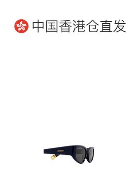 香港直邮JACQUEMUS 女士眼镜 JAC54 AW2024 黑色 猫眼框太阳镜