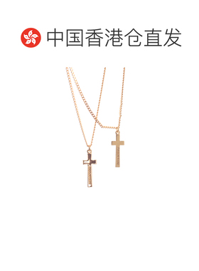 1h可退 香港直邮奢淘 Dsquared2 双十字图案项链 男 NEM000137200