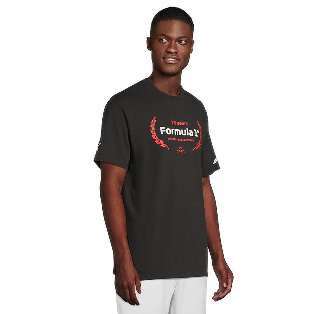 香港直邮Puma 彪马 男士 Formula 1 印花T恤  舒适时尚,淘宝优惠券,粉丝福利购,淘宝优惠卷