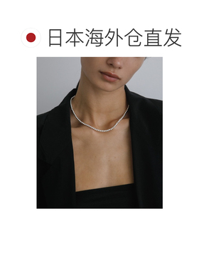 日本直邮decor 女士 天然赤铁矿4mm球形锁骨链 UR261302247104
