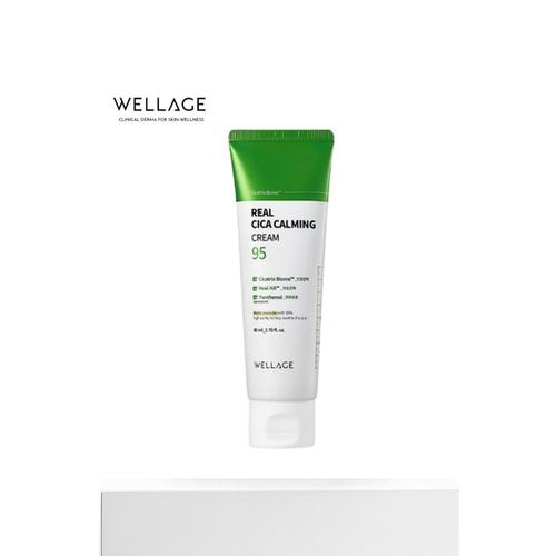 韩国直邮唯拉珠 WELLAGE 玻尿酸积雪草保湿面霜 80ml正品 - 图3