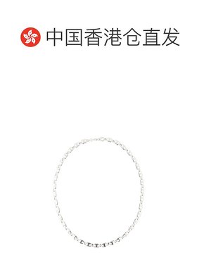 香港直邮TORY BURCH 女士项链 168084020 AW2025 黑色 Silver met