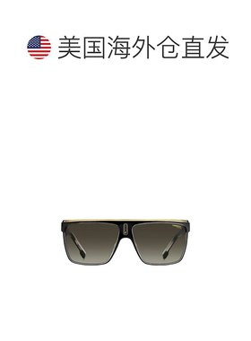自营 Carrera 22/N HA 男士黑色/哈瓦那灰色眉线 63-12-130 太阳