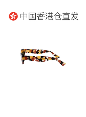 香港直邮BOTTEGA VENETA 女士眼镜 BV1350S003 SS2025 棕色太阳镜