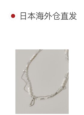 1h可退 日本直邮SMELLY 女士多巴塔层叠项链 异材质混搭设计 SM26