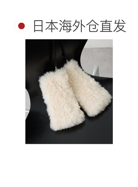 日本直邮GALLARDAGALANTE 女装 仿羊羔毛指套手套【付后1h可退】