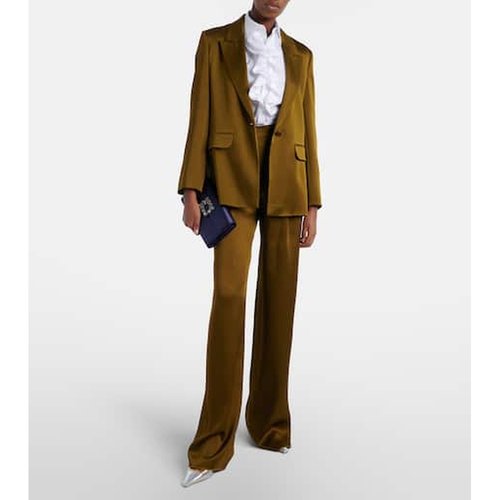 1h可退 香港直邮MaxMara 麦斯玛拉 女士 Cono 缎面阔腿裤 - 图0