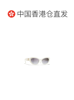 香港直邮CHANEL 女士眼镜 CH55131255S6 CO 灰色 几何框太阳镜