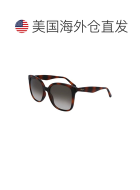 自营salvatore ferragamoFerragamo女士SF1072S 56mm太阳镜-棕色
