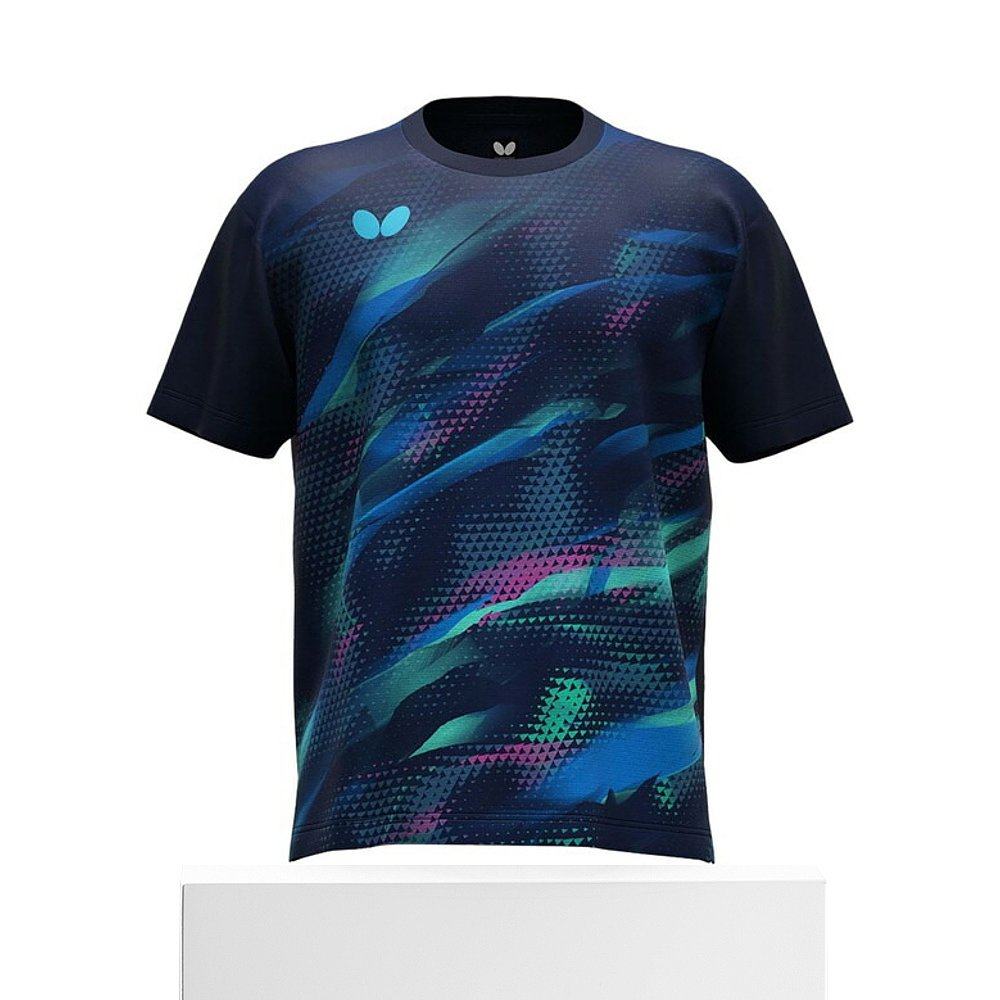 日本直邮蝴蝶 Adros 乒乓球短袖T恤 47420-178,淘宝优惠券,粉丝福利购,淘宝优惠卷