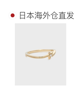 日本直邮NOJESS 女士五芒星流星粉金尾戒戒指配饰 30244111085