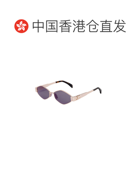 1h可退 香港直邮CELINE 男士太阳镜 CL40254U28A CO 银色 全框太