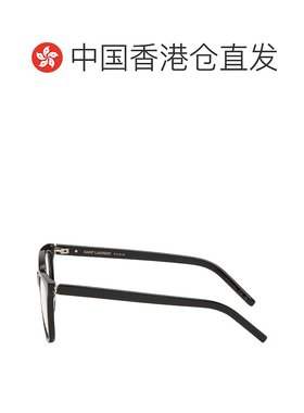 香港直邮潮奢 Saint Laurent 圣罗兰 女士 黑色 Monogram Squared