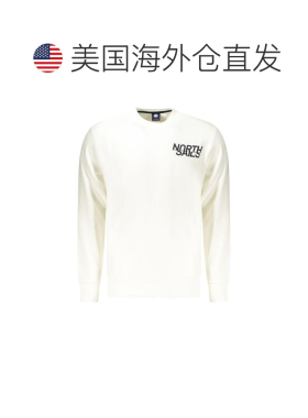 自营North Sails Cotton Men's Men's Sweatshirt - white 美国奥